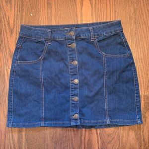 Denim skirt